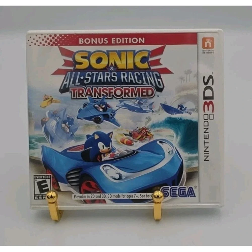 Sonic & All-Stars Racing Transformed Nintendo 3DS CIB Bonus Edition 010086611083